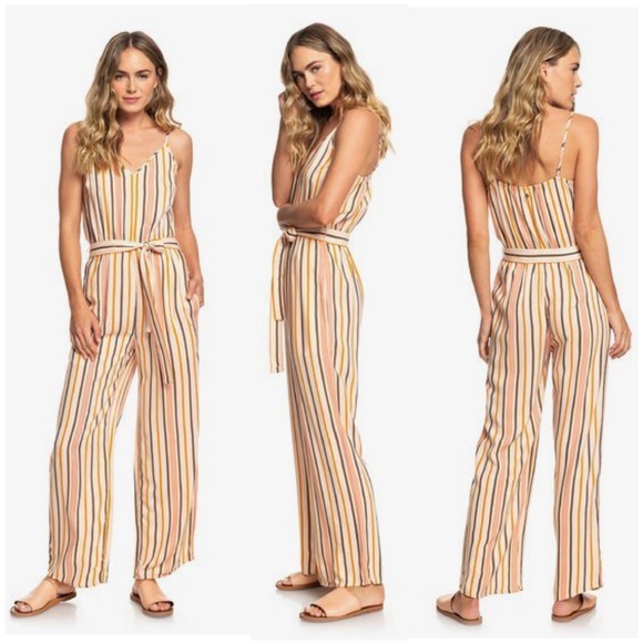 Roxy Pants - ROXY Cha Cha For Now Ankle Length Jumpsuit